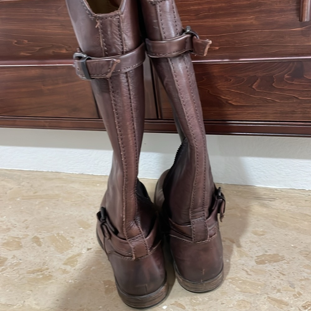 Frye Riding Boots Extended Calf - Picture 2 of 9